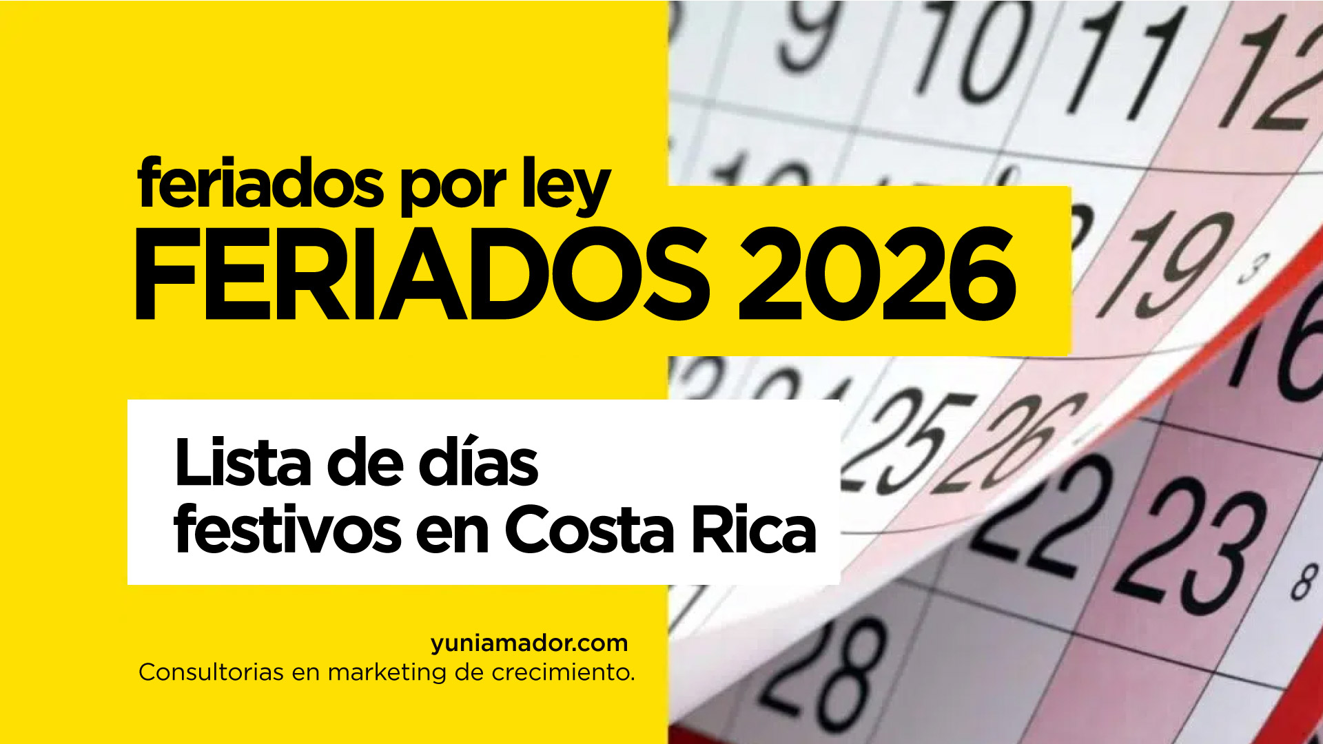 diasferiadosencostarica 1 Marketing Digital